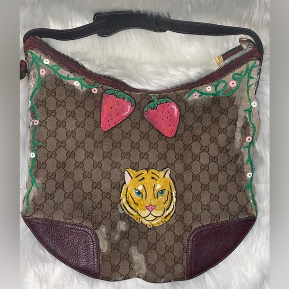Gucci Brown Designer Shoulder Bag - Picture 1 of 3